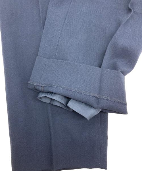 GUCCI（グッチ）GUCCI (グッチ) ［OLD］金釦ウール混ツータックスラックス ネイビー サイズ:40の古着・服飾アイテム