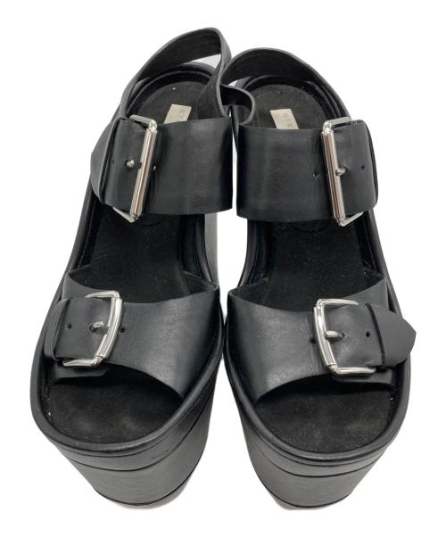 STELLA McCARTNEY（ステラマッカートニー）STELLA McCARTNEY (ステラマッカートニー) 厚底ストラップサンダル ブラック サイズ:36½の古着・服飾アイテム