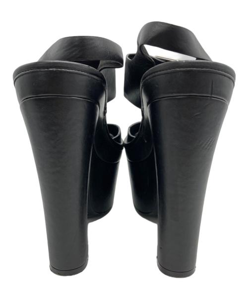 STELLA McCARTNEY（ステラマッカートニー）STELLA McCARTNEY (ステラマッカートニー) 厚底ストラップサンダル ブラック サイズ:36½の古着・服飾アイテム