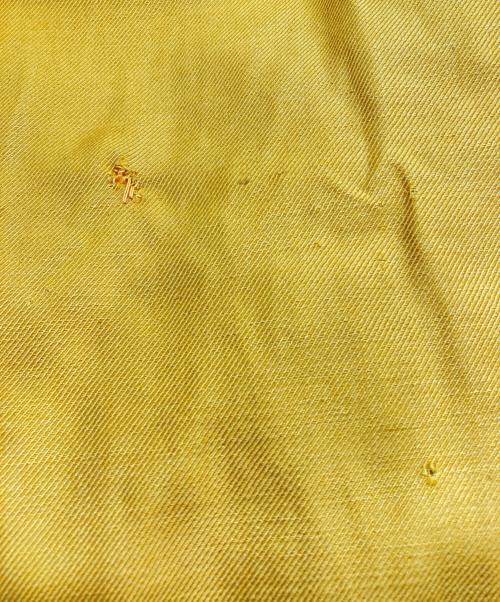 HERMES（エルメス）HERMES (エルメス) ラップスカート イエロー サイズ:40の古着・服飾アイテム