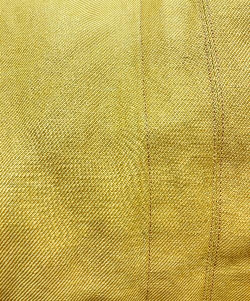 HERMES（エルメス）HERMES (エルメス) ラップスカート イエロー サイズ:40の古着・服飾アイテム