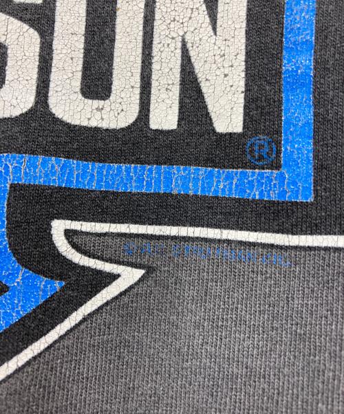 HARLEY-DAVIDSON（ハーレーダビッドソン）HARLEY-DAVIDSON (ハーレーダビッドソン) ［古着］Blue Flame Long TEE グレー サイズ:LGの古着・服飾アイテム