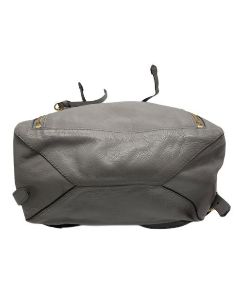 COLE HAAN（コールハーン）COLE HAAN (コールハーン) レザーリュック グレーの古着・服飾アイテム