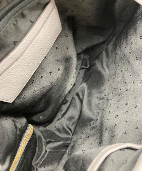 COLE HAAN（コールハーン）COLE HAAN (コールハーン) レザーリュック グレーの古着・服飾アイテム