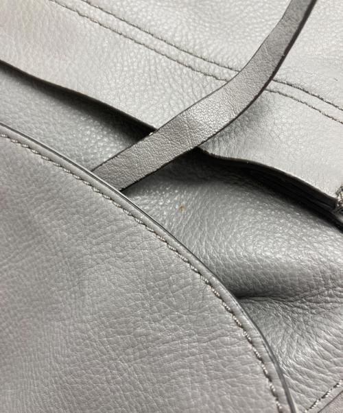 COLE HAAN（コールハーン）COLE HAAN (コールハーン) レザーリュック グレーの古着・服飾アイテム