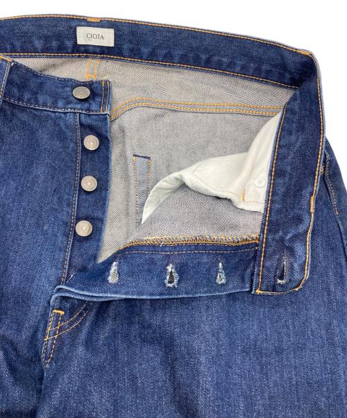 CIOTA（シオタ）CIOTA (シオタ) 本藍スビンコットン 13.5oz ストレートデニム インディゴ サイズ:33の古着・服飾アイテム
