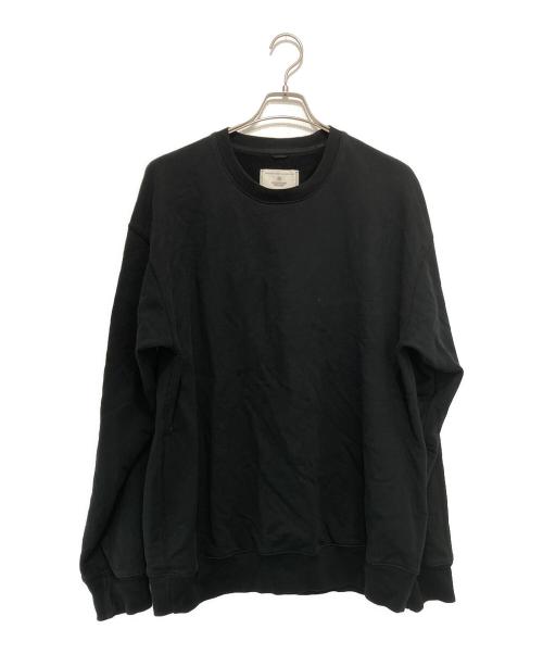 REIGNING CHAMP（レイニングチャンプ）REIGNING CHAMP (レイニングチャンプ) Midweight Terry Relaxed Crewneck ブラック サイズ:Lの古着・服飾アイテム