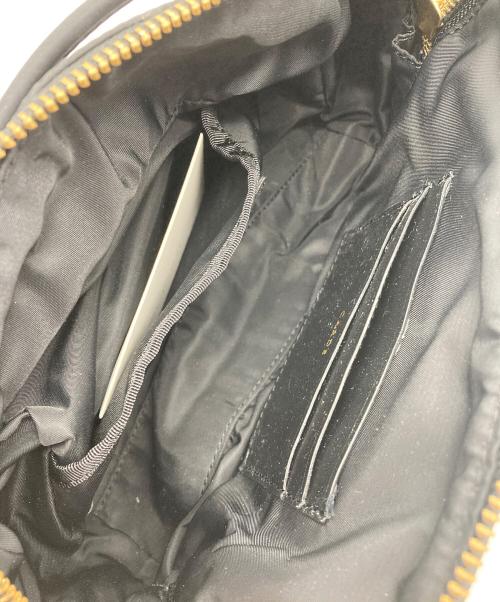 ANYA HINDMARCH（アニヤ・ハインドマーチ）ANYA HINDMARCH (アニヤハインドマーチ) EYES ショルダーバッグ ブラックの古着・服飾アイテム