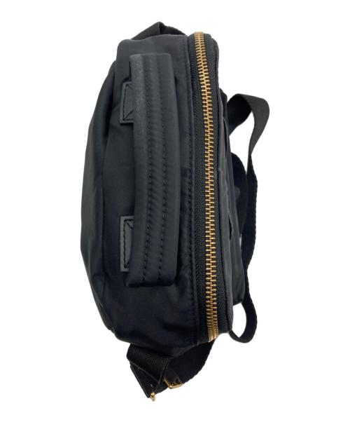 ANYA HINDMARCH（アニヤ・ハインドマーチ）ANYA HINDMARCH (アニヤハインドマーチ) EYES ショルダーバッグ ブラックの古着・服飾アイテム