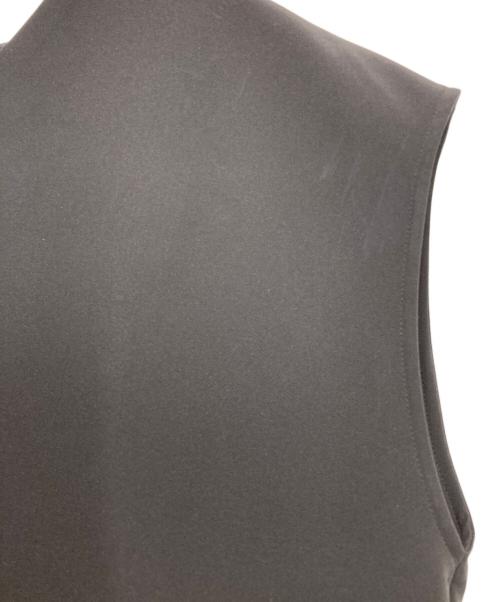 M7days（エムセブンデイズ）M7days (エムセブンデイズ) Vネックペプラムブラウス ブラック サイズ:1の古着・服飾アイテム