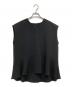 M7days（エムセブンデイズ）の古着「Vネックペプラムブラウス」｜ブラック