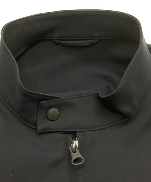 MACKINTOSH PHILOSOPHY（マッキントッシュ フィロソフィー）MACKINTOSH PHILOSOPHY (マッキントッシュ フィロソフィー) テーラードジャージー ストレッチダブルクロス ライダースブルゾン ネイビー サイズ:38の古着・服飾アイテム