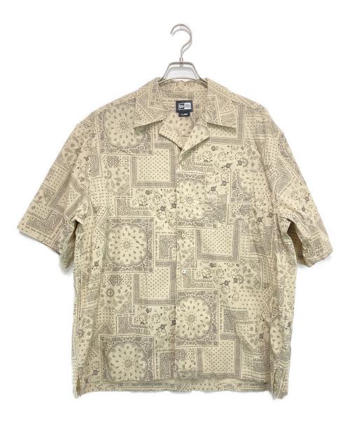 New Era（ニューエラ）New Era (ニューエラ) オープンカラーシャツ ベージュ サイズ:XLの古着・服飾アイテム