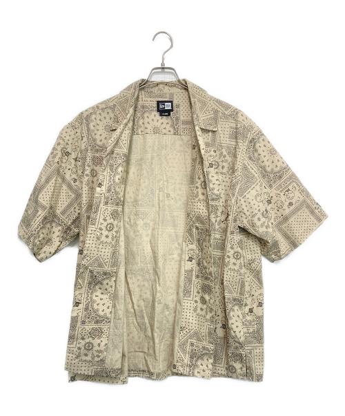 New Era（ニューエラ）New Era (ニューエラ) オープンカラーシャツ ベージュ サイズ:XLの古着・服飾アイテム