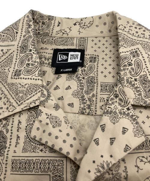 New Era（ニューエラ）New Era (ニューエラ) オープンカラーシャツ ベージュ サイズ:XLの古着・服飾アイテム