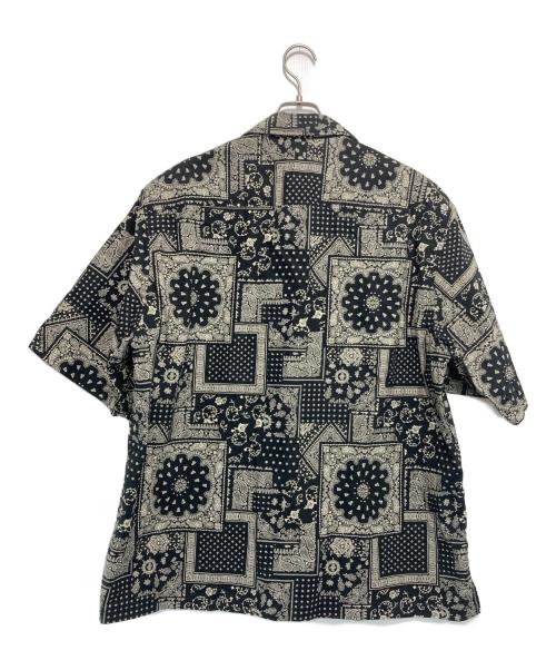 New Era（ニューエラ）New Era (ニューエラ) オープンカラーシャツ ブラック サイズ:XLの古着・服飾アイテム