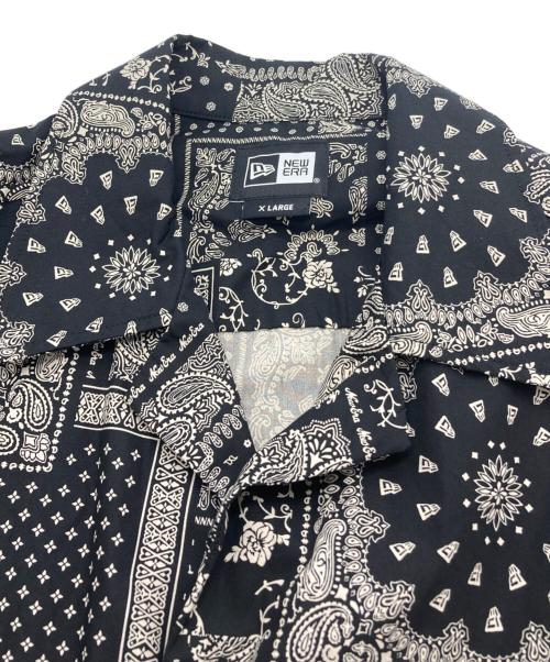 New Era（ニューエラ）New Era (ニューエラ) オープンカラーシャツ ブラック サイズ:XLの古着・服飾アイテム