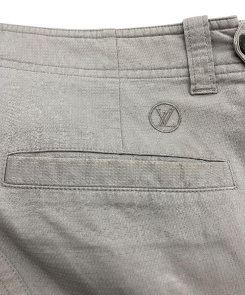 LOUIS VUITTON（ルイ ヴィトン）LOUIS VUITTON (ルイ ヴィトン) シルク混カーゴロングパンツ グレー サイズ:38の古着・服飾アイテム