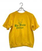 Sportswear by ARTCRAFTスポーツウェアバイアートクラフト）の古着「ヴィンテージ半袖スウェット」｜イエロー