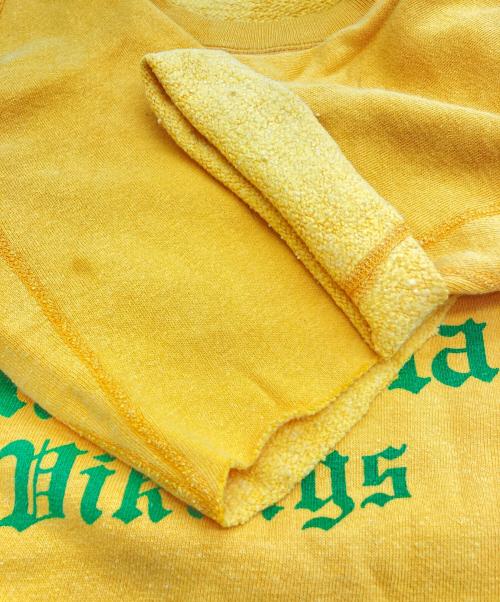 Sportswear by ARTCRAFT（スポーツウェアバイアートクラフト）Sportswear by ARTCRAFT (スポーツウェアバイアートクラフト) ヴィンテージ半袖スウェット イエロー サイズ:XLの古着・服飾アイテム