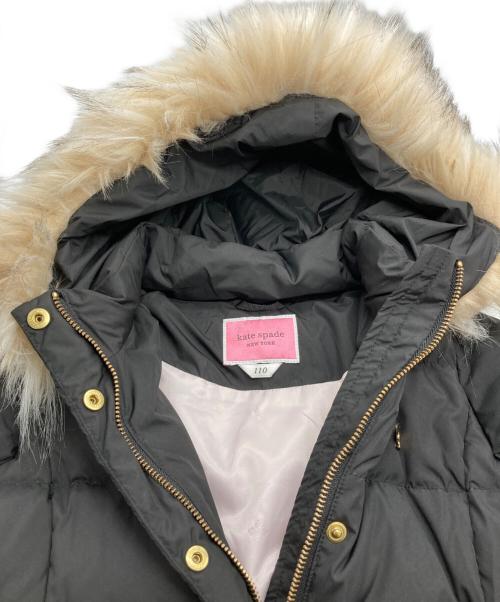 Kate Spade（ケイトスペード）Kate Spade (ケイトスペード) ダウンジャケット ブラック サイズ:110の古着・服飾アイテム