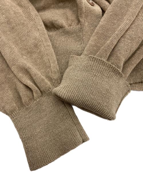 Ron Herman（ロンハーマン）Ron Herman (ロンハーマン) オーガニックリネン カーディガン ベージュ サイズ:XSの古着・服飾アイテム