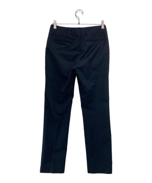DRIES VAN NOTEN（ドリスヴァンノッテン）DRIES VAN NOTEN (ドリスヴァンノッテン) コットンウールスラックス ネイビー サイズ:36の古着・服飾アイテム