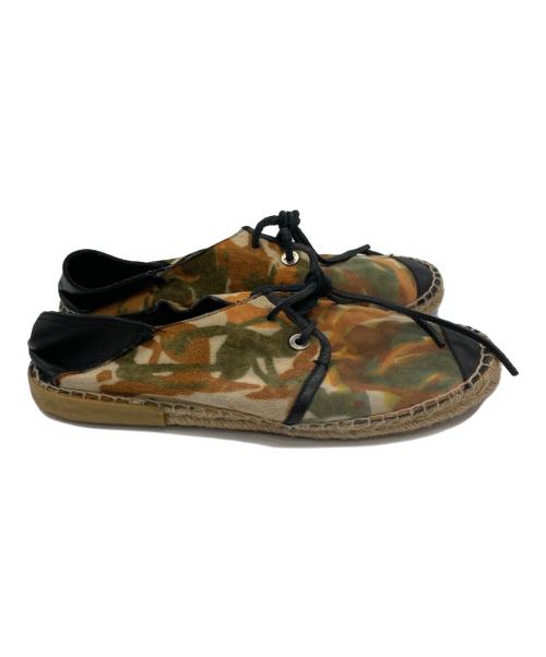 JIMMY CHOO（ジミーチュウ）JIMMY CHOO (ジミーチュウ) エスパドリーユ ブラウン サイズ:43の古着・服飾アイテム