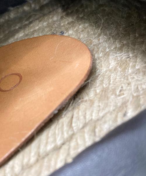 JIMMY CHOO（ジミーチュウ）JIMMY CHOO (ジミーチュウ) エスパドリーユ ブラウン サイズ:43の古着・服飾アイテム