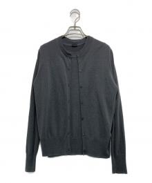 Mila Owen（ミラオーウェン）の古着「SET UPラメニットクルーネックカーディガン」｜グレー