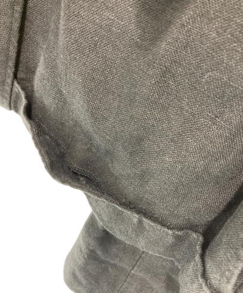 COMME des GARCONS COMME des GARCONS（コムデギャルソン コムデギャルソン）COMME des GARCONS COMME des GARCONS (コムデギャルソン コムデギャルソン) リネンジャケット ブラック サイズ:XSの古着・服飾アイテム