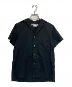COMME des GARCONS COMME des GARCONSコムデギャルソン コムデギャルソン）の古着「オープンカラーシャツ」｜ブラック