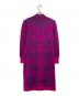 Yves Saint Laurent (イヴサンローラン) [古着]ハイネックニットワンピース パープル サイズ:M：5000円
