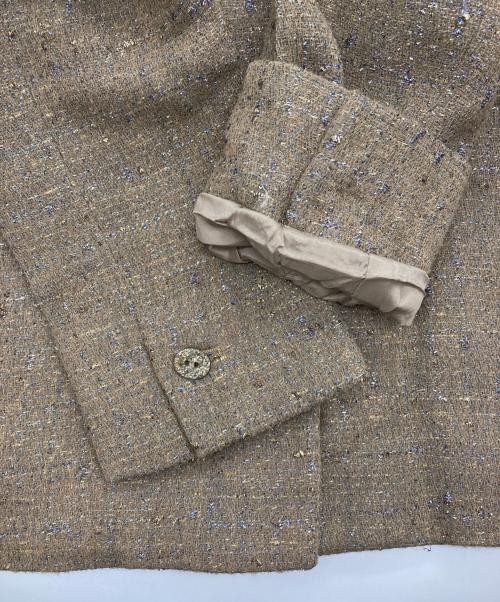 FENDI（フェンディ）FENDI (フェンディ) ［OLD］ラメツイード セットアップ ベージュ サイズ:40の古着・服飾アイテム