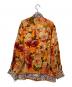 GUCCI (グッチ) ［OLD］シルク総柄シャツ オレンジ サイズ:42：18000円