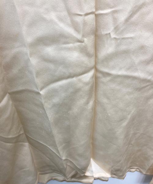 CHANEL（シャネル）CHANEL (シャネル) ［OLD］ココマーク金釦 サテン長袖シャツ ベージュ サイズ:印字スレにより不明の古着・服飾アイテム