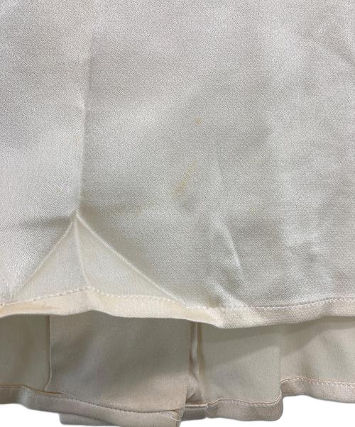 CHANEL（シャネル）CHANEL (シャネル) ［OLD］ココマーク金釦 サテン長袖シャツ ベージュ サイズ:印字スレにより不明の古着・服飾アイテム