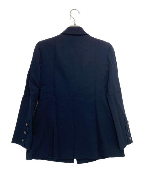 CHANEL（シャネル）CHANEL (シャネル) ［OLD］ココマークボタン ウールジャケット ネイビー サイズ:40の古着・服飾アイテム