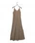 sahara (サハラ) メッシュロングキャミワンピース ベージュ サイズ:-：6000円