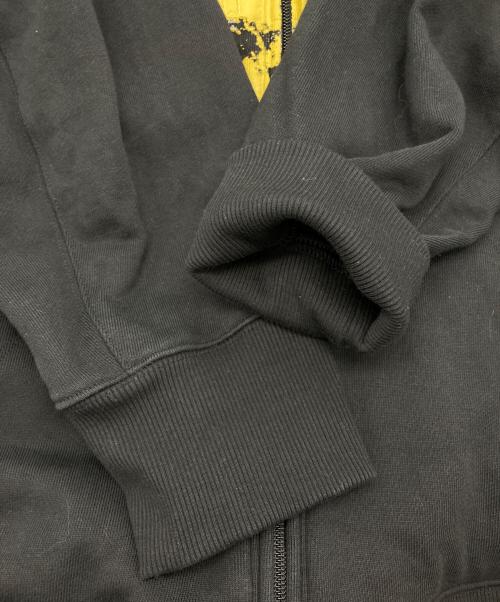 Y-3（ワイスリー）Y-3 (ワイスリー) GFX FT FZ HOOD スプラッシュ プリントジップパーカー ブラック サイズ:Lの古着・服飾アイテム