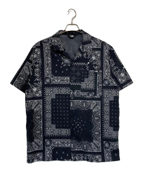 THE NORTH FACE（ザ ノース フェイス）THE NORTH FACE (ザ ノース フェイス) BANDANA SHIRTS/バンダナ柄オープンカラーシャツ ブラック サイズ:Lの古着・服飾アイテム
