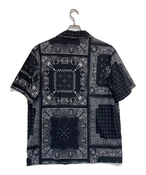 THE NORTH FACE（ザ ノース フェイス）THE NORTH FACE (ザ ノース フェイス) BANDANA SHIRTS/バンダナ柄オープンカラーシャツ ブラック サイズ:Lの古着・服飾アイテム