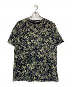 Paul Smith COLLECTIONポールスミス コレクション）の古着「総柄カットソー」｜ベージュ×ブラック