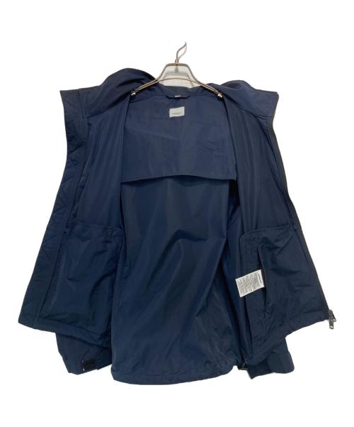 BURBERRY（バーバリー）BURBERRY (バーバリー) ラバーワッペンジップアップジャケット ネイビー サイズ:52の古着・服飾アイテム