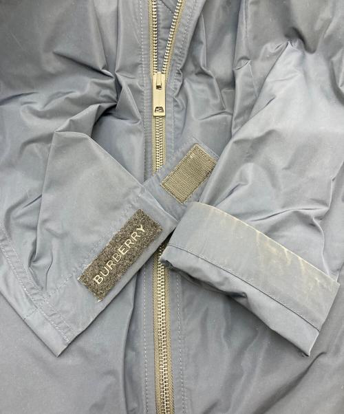 BURBERRY（バーバリー）BURBERRY (バーバリー) ラバーワッペンジップアップジャケット ネイビー サイズ:52の古着・服飾アイテム