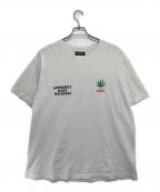 WACKO MARIA×舐達麻×HIGHTIMESワコマリア×ナメダルマ×ハイ・タイムズ）の古着「コラボプリントTシャツ」｜ホワイト