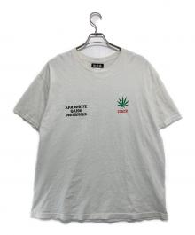 WACKO MARIA×舐達麻×HIGHTIMES（ワコマリア×ナメダルマ×ハイ・タイムズ）の古着「コラボプリントTシャツ」｜ホワイト