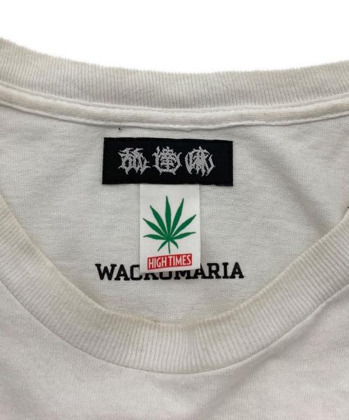 WACKO MARIA（ワコマリア）WACKO MARIA (ワコマリア) 舐達麻 (ナメダルマ) HIGHTIMES (ハイ・タイムズ) コラボプリントTシャツ ホワイト サイズ:XLの古着・服飾アイテム