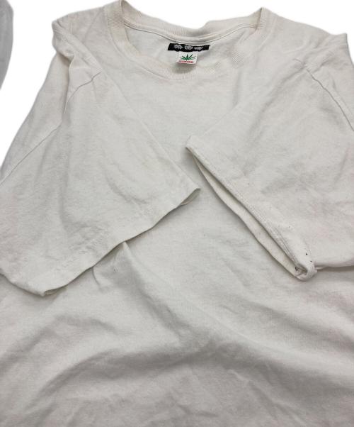 WACKO MARIA（ワコマリア）WACKO MARIA (ワコマリア) 舐達麻 (ナメダルマ) HIGHTIMES (ハイ・タイムズ) コラボプリントTシャツ ホワイト サイズ:XLの古着・服飾アイテム
