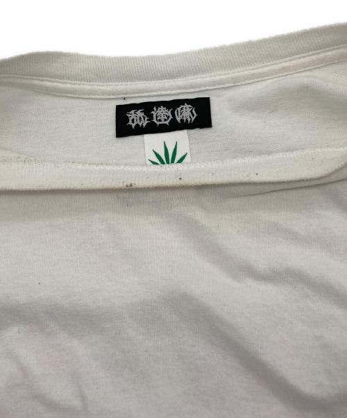 WACKO MARIA（ワコマリア）WACKO MARIA (ワコマリア) 舐達麻 (ナメダルマ) HIGHTIMES (ハイ・タイムズ) コラボプリントTシャツ ホワイト サイズ:XLの古着・服飾アイテム